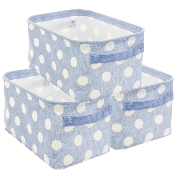 STEEL MILL & CO. set of 3  Storage Bins - Picture 1 of 5